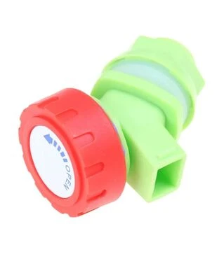 Бідон харчовий Європласт 35 л, з вентильним краном, синя кришка (173463)