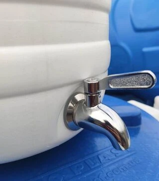 Бідон харчовий Європласт 45 л, з нержавіючим краном (173293)