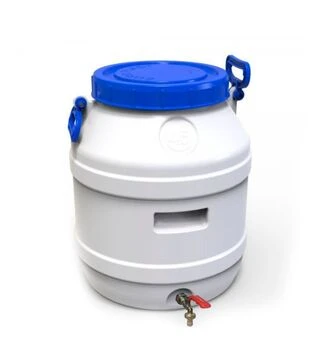 Бідон харчовий Європласт 45 л, з латунним краном (173294)