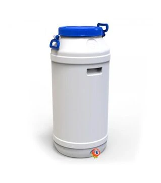 Бідон харчовий Європласт 75 л, з вентильним краном (171952)