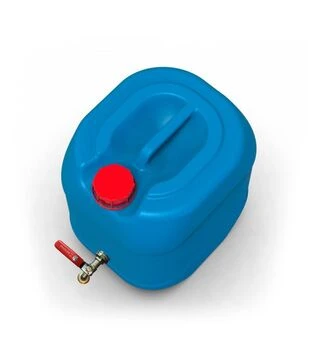 Каністра харчова двошарова Litolan 20 л, з латунним краном (22153)