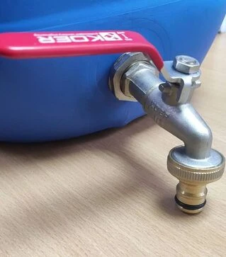 Каністра харчова двошарова Litolan 30 л, з латунним краном (22172)