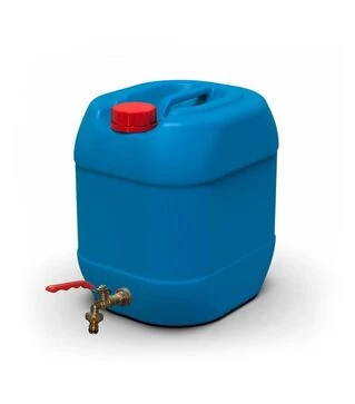 Каністра технічна Litolan 20 л, з латунним краном під шланг (21822)
