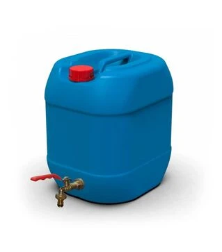 Каністра технічна Litolan 30 л, з латунним краном під шланг (21842)