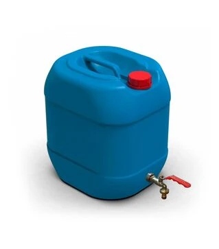 Каністра технічна Litolan 30 л, з латунним краном під шланг (21842)