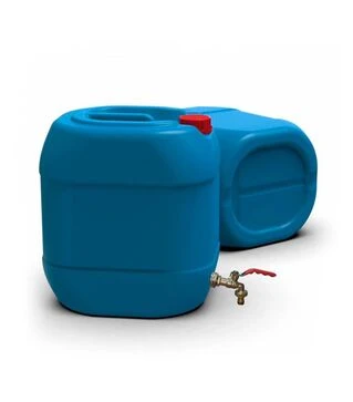 Каністра технічна Litolan 30 л, з латунним краном під шланг (21842)