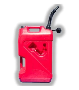 Каністра для бензину Litolan 20 л, з носиком та спускним отвором (3467)