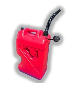 Каністра для бензину Litolan 20 л, з носиком та спускним отвором (3467)