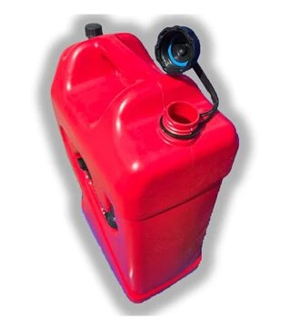 Каністра для бензину Litolan 20 л, з носиком та спускним отвором (3467)