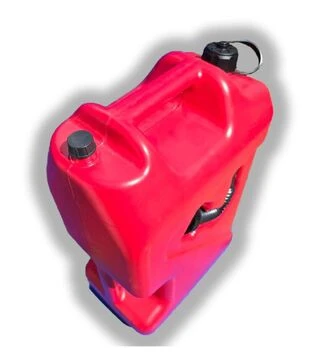 Каністра для бензину Litolan 20 л, з носиком та спускним отвором (3467)