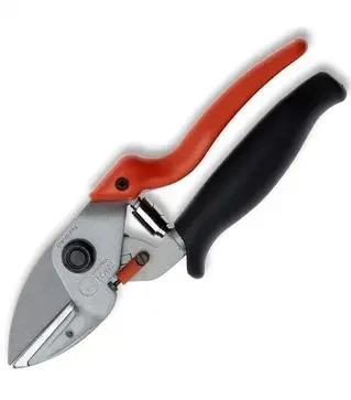 Секатор LOWE Original, 25 мм, з ковадлом, регулюванням захвату та поворотним руків&#039;ям (6.109)