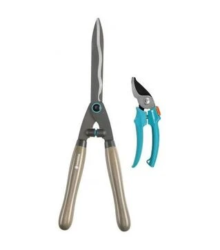 Комплект GARDENA: секатор Classic + кущоріз NatureCut (12300-30.000.00)