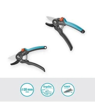 Секатор GARDENA PremiumCut dry wood, з ковадлом, 20 мм (12240-20.000.00)