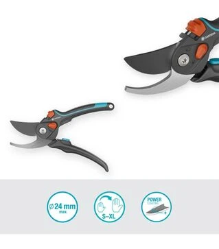 Секатор GARDENA PremiumCut Pro flex S-XL, 24 мм (12252-20.000.00)