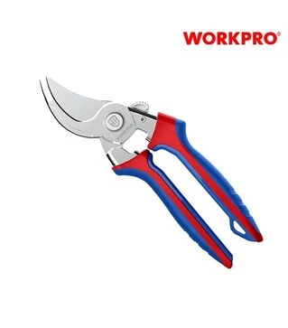 Секатор WORKPRO CR-V PRO, 215 мм (WP332013)