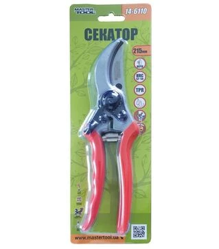 Секатор MASTERTOOL 215 мм (14-6110)