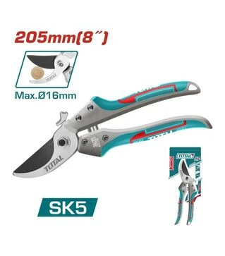 Секатор TOTAL THT15308, 205 мм, 240 г, &Oslash; 16 мм (THT15308)