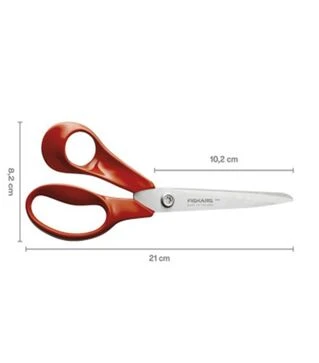 Ножиці універсальні Fiskars, 21 см, для лівші (1075037)