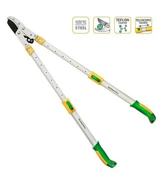 Сучкорiз GRUNTEK XT 27-40 Premium з ковадлом, телескопічний (295201102)