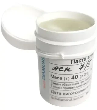 Алмазная паста АСH 7.5 ПОМГ (10%) 2200 Grit, 40 г