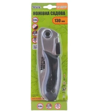 Ножовка складная MASTERTOOL 280 мм, лезвие 130 мм, с 3-D заточкой (14-6020)