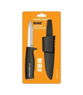 Нож универсальный Fiskars K40, с чехлом (1001622)