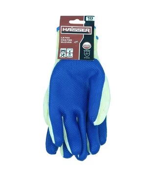 Перчатки HAISSER 211435 с латексным покрытием (142644)
