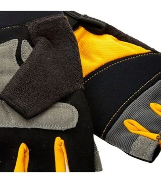 Перчатки DeWalt с дополнительными накладками на ладони, размер L/9(DPG213L)