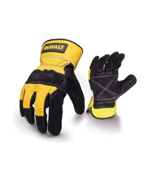 Рукавички DeWalt з шкіряною долонею та пальцями, розмір L/9 (DPG41L)
