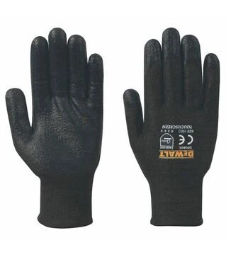 Перчатки DeWalt с высокой стойкостью к порезам и чувствительностью к сенсорному экрану, размер L/9 (DPG800L)