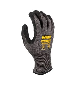Рукавички DeWalt з високою стійкістью до порізів та чутливістю до сенсорного екрану, розмір L/9 (DPG860L)