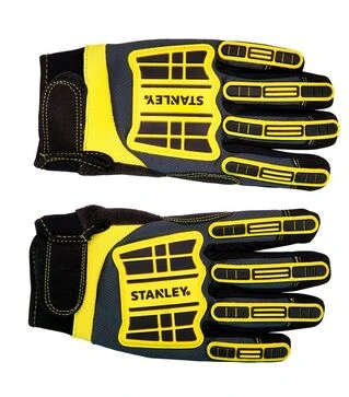 Рукавички Stanley з додатковими накладками та із захистом від удару, розмір L/9, (SY820L)
