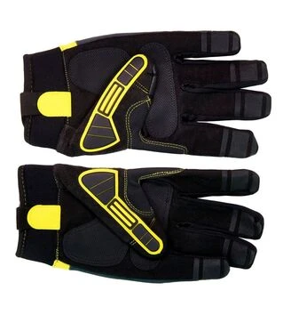 Рукавички Stanley з додатковими накладками та із захистом від удару, розмір L/9, (SY820L)