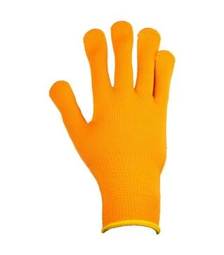 Перчатки трикотажные Grad, утепленные с точечным ПВХ покрытием, размер 10, 12 пар (9442375)