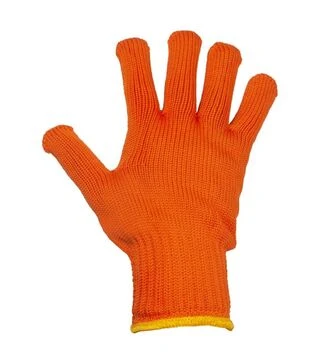 Перчатки трикотажные Sigma Трезуб с точечным ПВХ покрытием, размер 10, 12 пар (9442591)