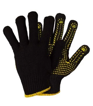 Рукавички трикотажні Sigma Універсал з точковим ПВХ покриттям, розмір 10, 12 пар (9442651)