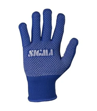 Рукавички трикотажні Sigma Мікроточка з точковим ПВХ покриттям, розмір 8 (9442671)