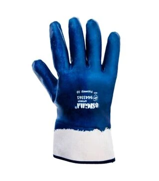 Рукавички трикотажні Sigma з повним нітриловим покриттям, розмір 10 (9443361)