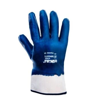 Рукавички трикотажні Sigma з повним нітриловим покриттям, розмір 10, 120 пар (9443371)