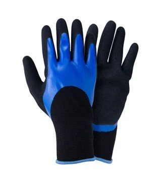 Рукавички трикотажні Sigma з подвійним нітриловим покриттям, розмір 9 (9443671)