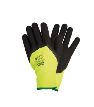 Перчатки трикотажные Grad утепленные, с частичным латексным покрытием, размер 10, 12 пар (9445685)