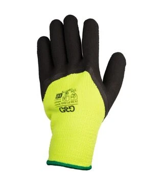 Перчатки трикотажные Grad утепленные, с частичным латексным покрытием, размер 10, 12 пар (9445685)