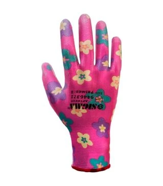 Перчатки трикотажные Sigma с частичным ПУ покрытием, размер 8 (9446321)