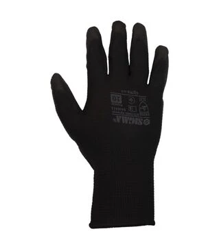 Рукавички трикотажні Sigma з частковим ПУ покриттям, розмір 10 (9446411)
