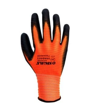 Перчатки трикотажные Sigma с частичным ПУ покрытием, размер 10 (9446461)