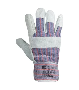 Перчатки комбинированные Sigma замшевые, размер 10,5, класс ВС сшивная ладонь (9448321)