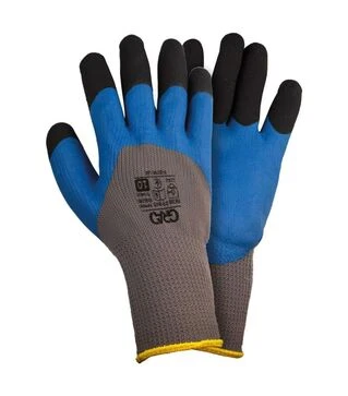 Перчатки трикотажные Grad утепленные, с частичным латексным покрытием, размер 10, 12 пар (9445745)