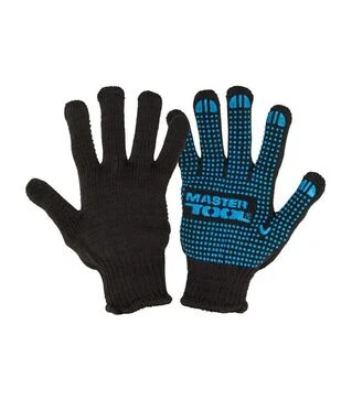 Рукавички трикотажні EXTRA з ПВХ-крапками (8303021)