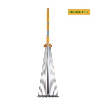 Граблі віялові GRUNTEK TRS-77/160 посилені, телескопічні (295160002)