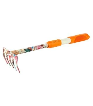 Грабли Flora, 5-ти зубчатые orange TPR (5043024)